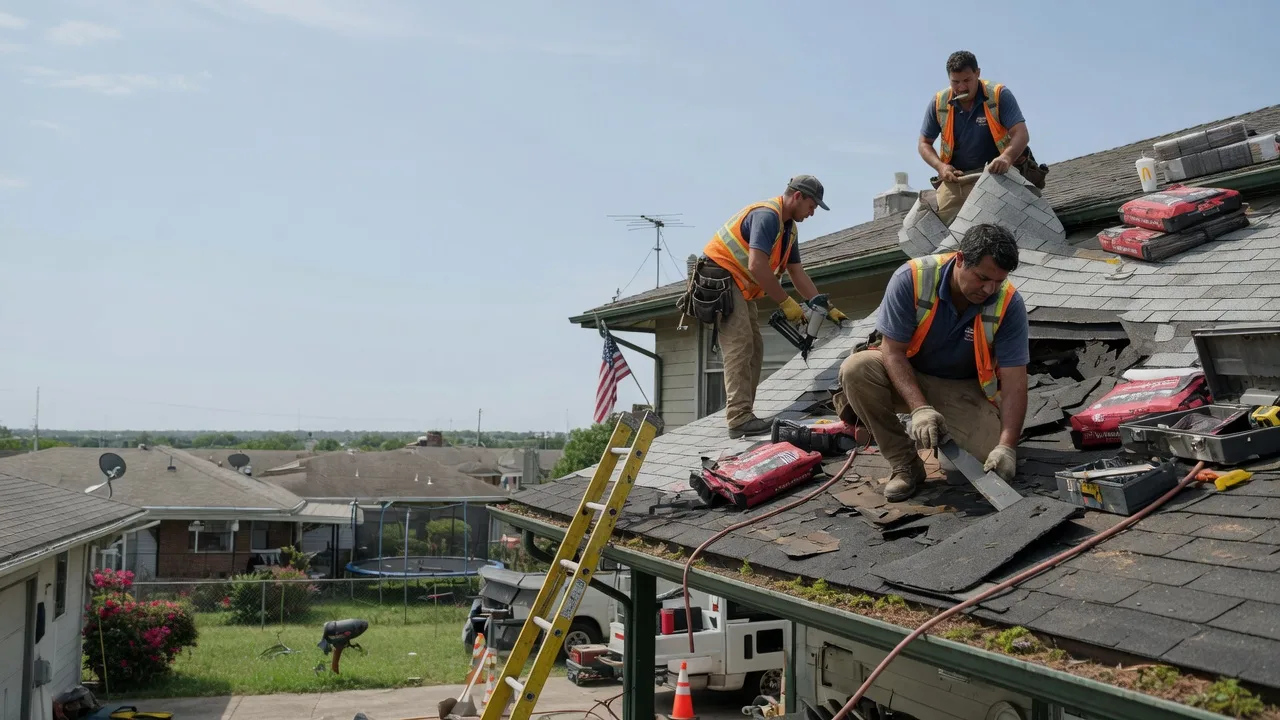 Roof Repair in Fort Gibson, OK near me